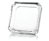 Cenicero Chico Cuadrado Elegante Práctico Económico de Vidrio de 9 cm 1705618-9952 Crisa