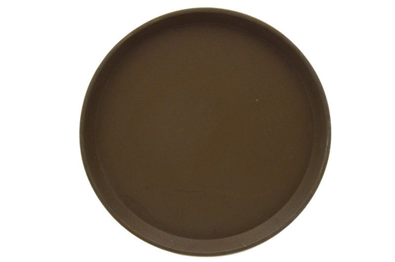 Charola Redonda 35 cm de Fibra de Vidrio de Servicio Multiusos para Restaurante Antiderrapante Tavola