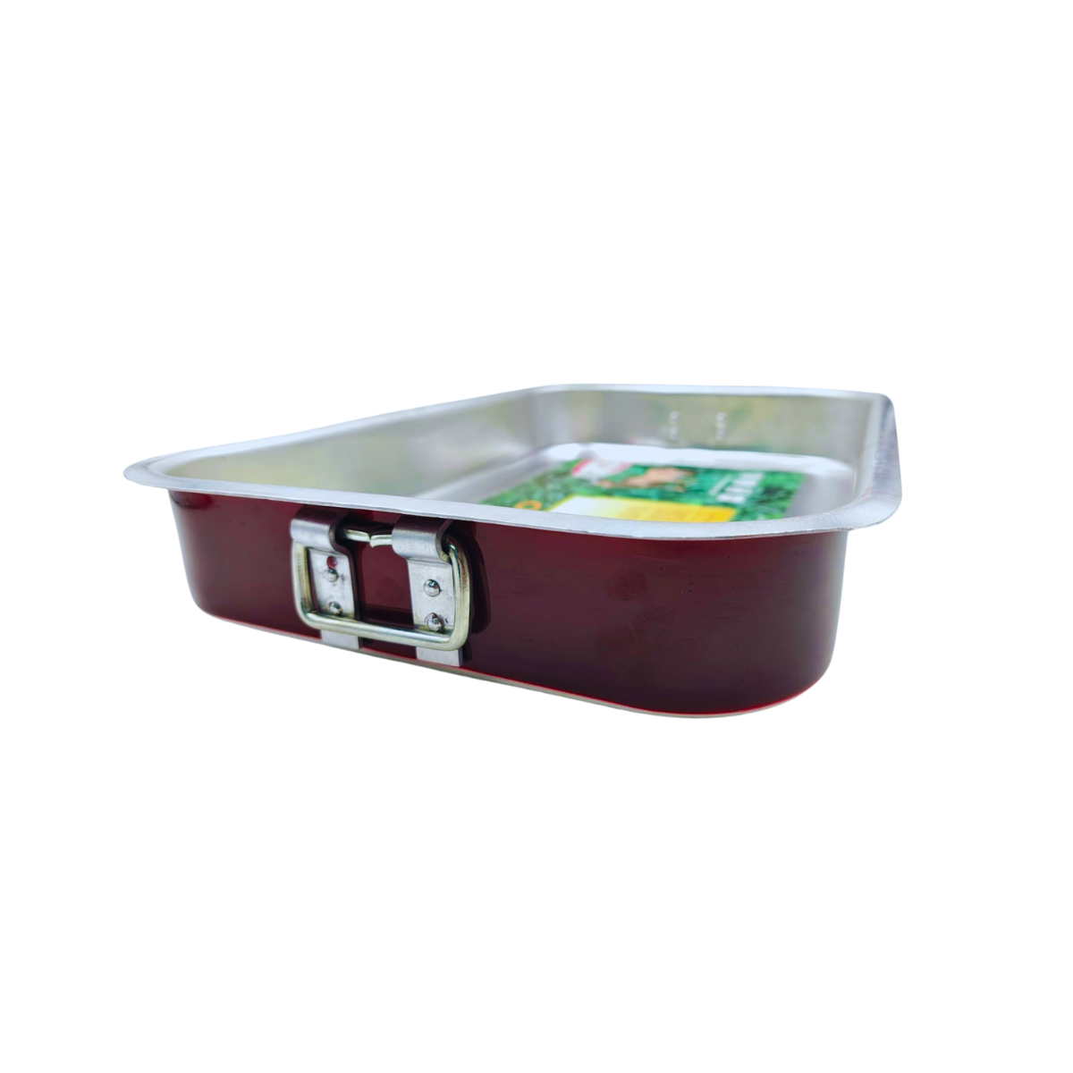 Charola Grande Rectangular de Aluminio para Hornear 52 cm Cocina de Bea Anforama