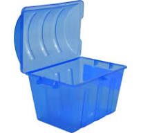 Cofre Recipiente Dulcero de Plástico para Fiesta Infantil Varios Colores Cubasa 880