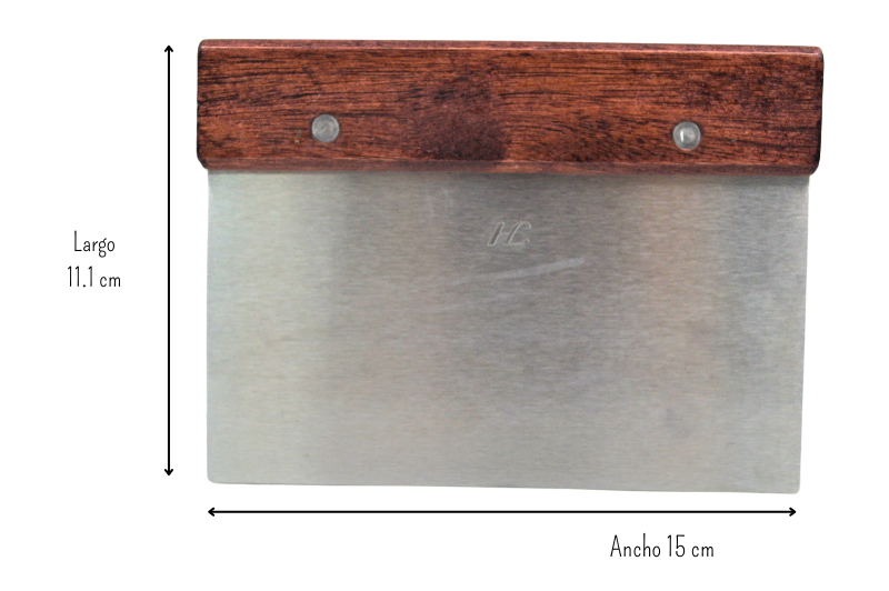Cortador Espátula Raspador para Parrilla Plancha de Acero Inoxidable SLTWDS006