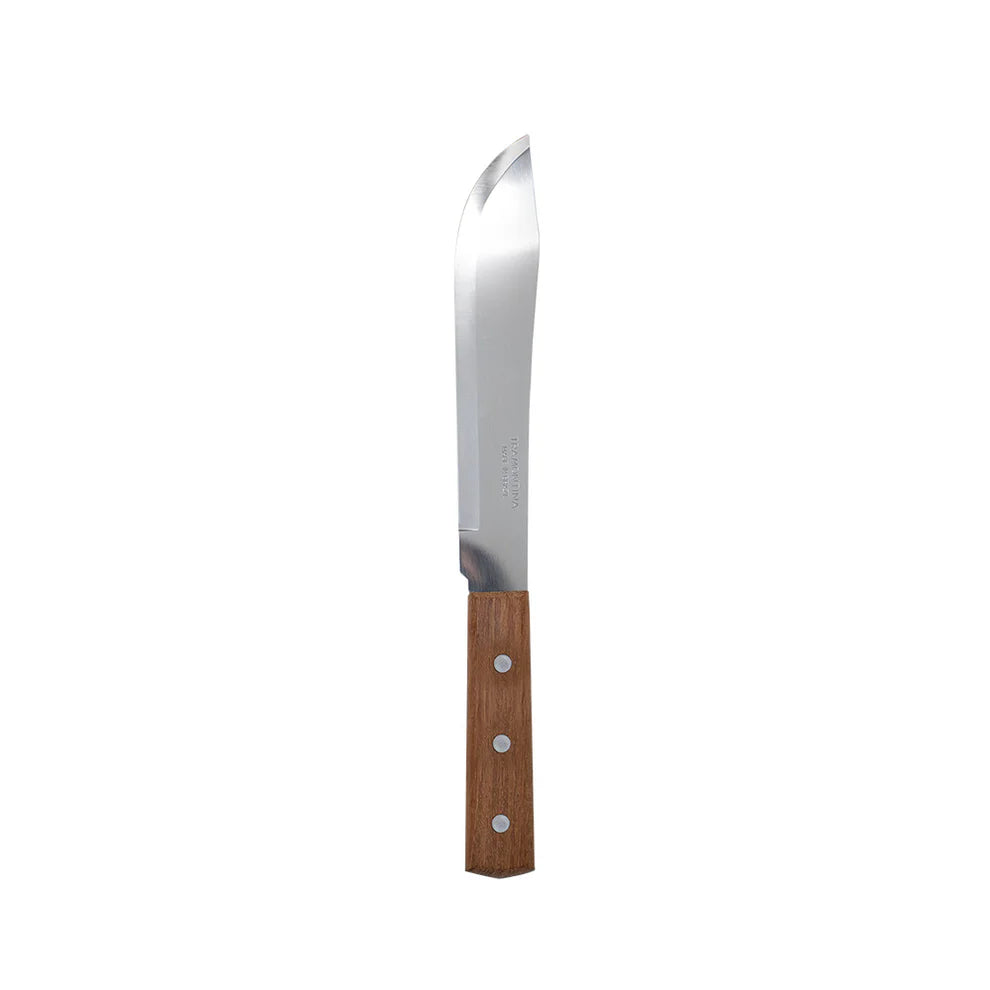 Cuchillo Carnicero de 15 cm 6 Pulgadas de Acero Inoxidable Mango de Madera Dynamic Tramontina 22901006