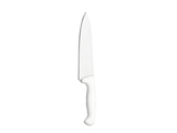 Cuchillo Chef 25 cm de Acero Inoxidable y Mango Blanco BO410B Buffetware