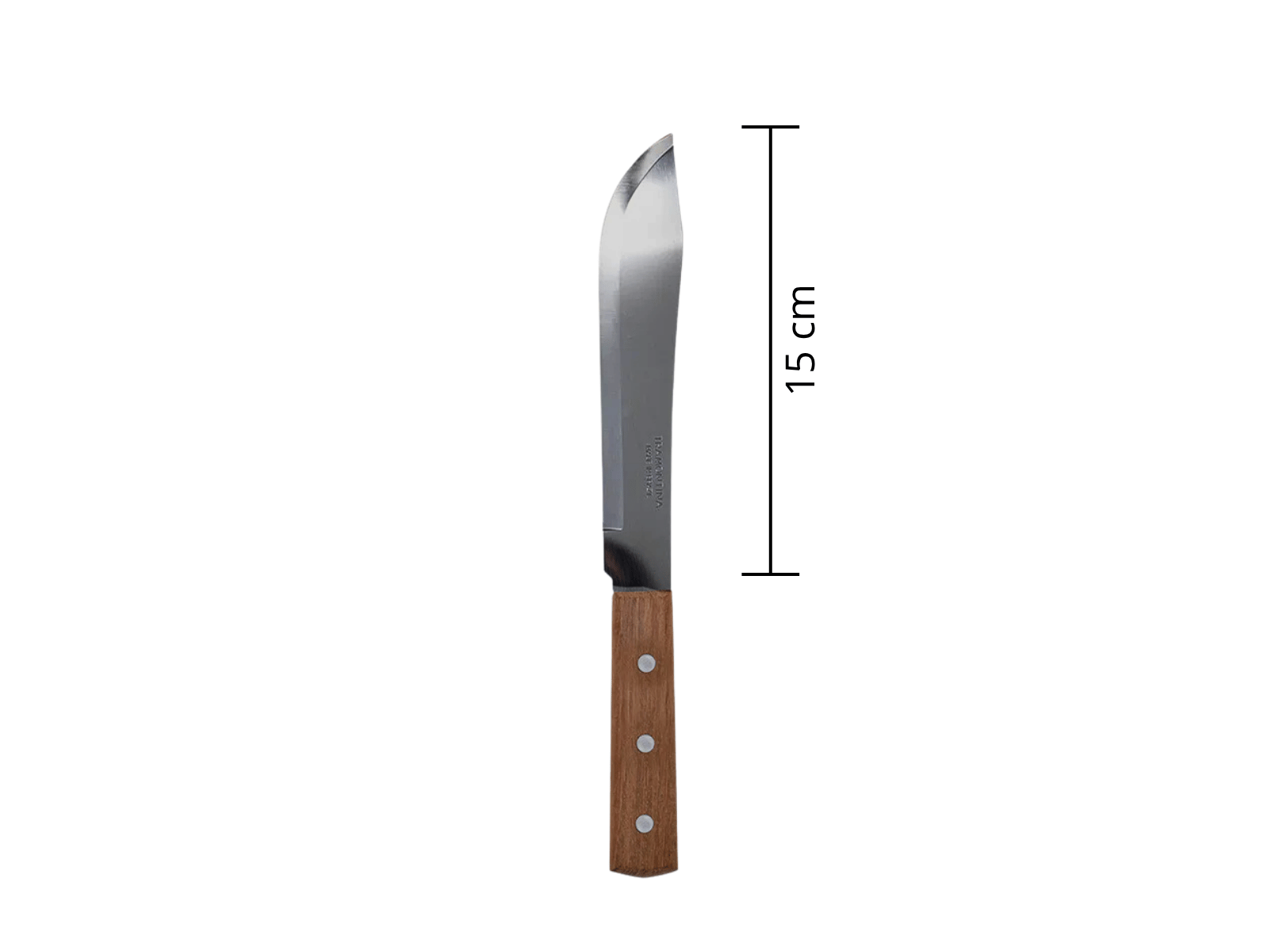 Cuchillo Carnicero de 15 cm 6 Pulgadas de Acero Inoxidable Mango de Madera Dynamic Tramontina 22901006