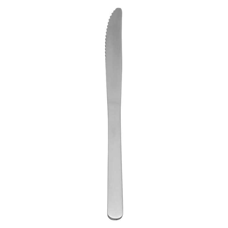 Cuchillo de Mesa de Acero Inoxidable Elegante Pulido Brillante Modelo Malva Moven