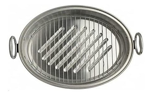 Pavera Grande Elegante con Asador Tapa y Recetario de 11 Litros Aluminio Puro