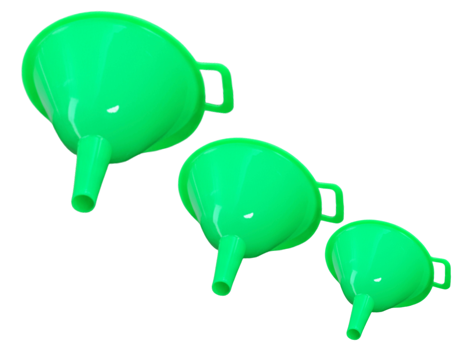 Embudo de Plástico para Cocina Multi Usos Práctico Varios Colores Tab and Kit