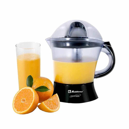 Exprimidor de Cítricos Eléctrico de 1.2 Litros Kitchen Magic Negro CEKM- 40 PB