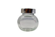Frasco Brocal Mini Chico de Vidrio con Tapa de Rosca 50 ml 5.5 cm Vittori