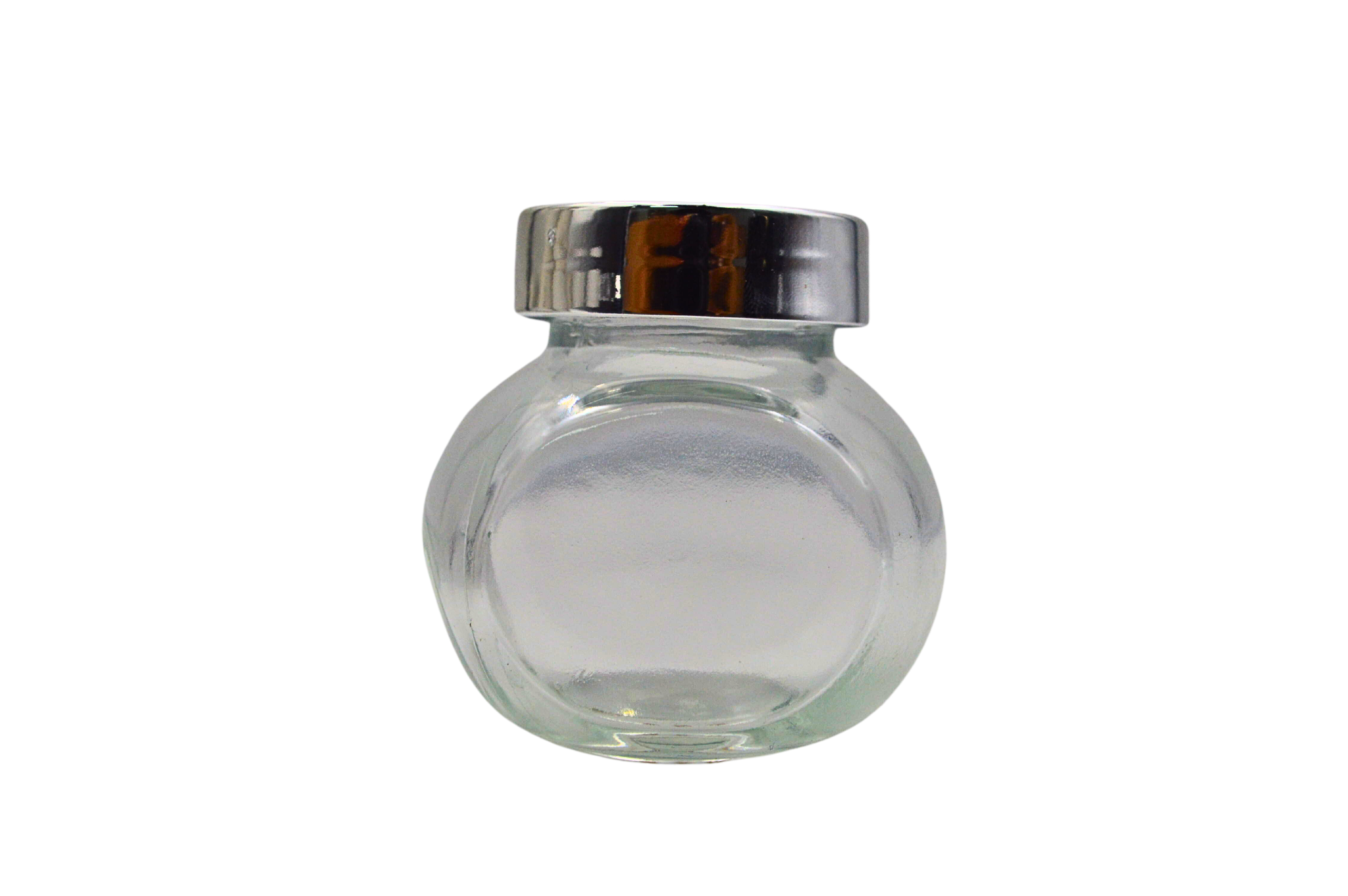 Frasco Brocal Mini Chico de Vidrio con Tapa de Rosca 50 ml 5.5 cm Vittori
