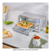 Horno Eléctrico Tostador para 4 rebanadas Gris TO4130-1SDLA Black & Decker