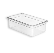 Inserto Contenedor Recipiente Entero de 13.4 Litros 4'' 10 cm Policarbonato AntiJam TB104 Buffetware HORECA