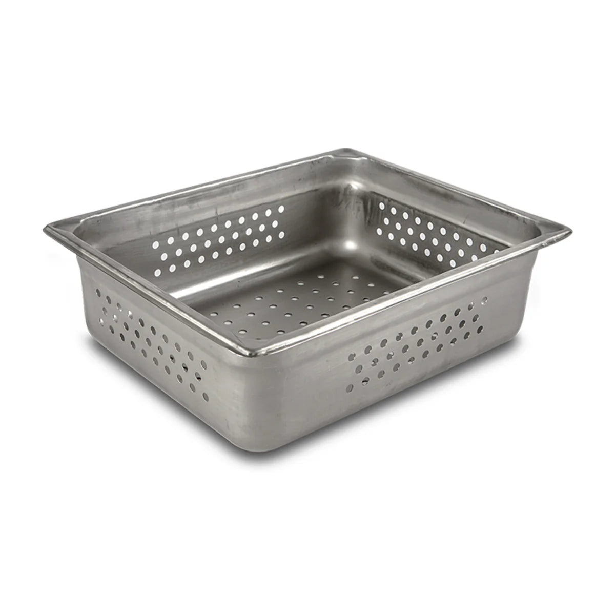 Inserto Contenedor Recipiente Medio de 4.5 Litros 6.3 cm Perforado AntiJam BW212 Buffetware HORECA