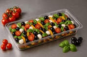 Inserto Contenedor Recipiente Tercio de 2.5 Litros 2.5'' 6.3cm Policarbonato AntiJam TB302 Buffetware HORECA