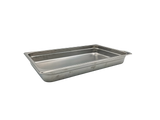 Inserto Charola Escoffier de Acero Inoxidable Entero 6 cm para Alimentos Buffetware
