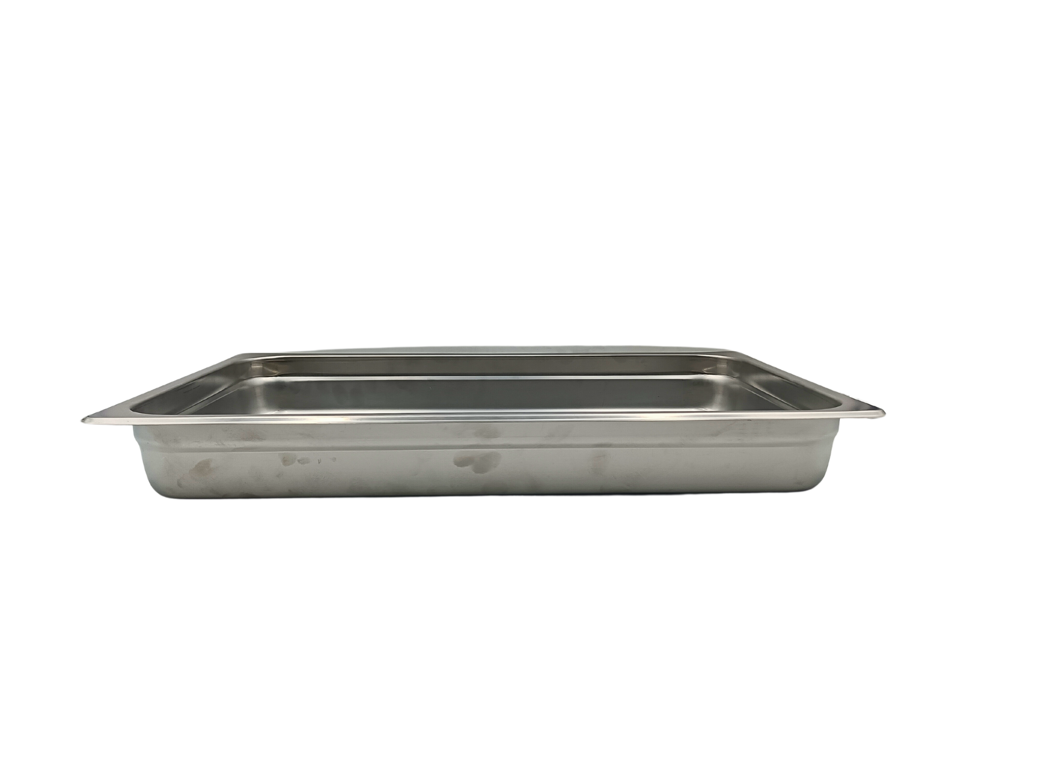 Inserto Charola Escoffier de Acero Inoxidable Entero 6 cm para Alimentos Buffetware