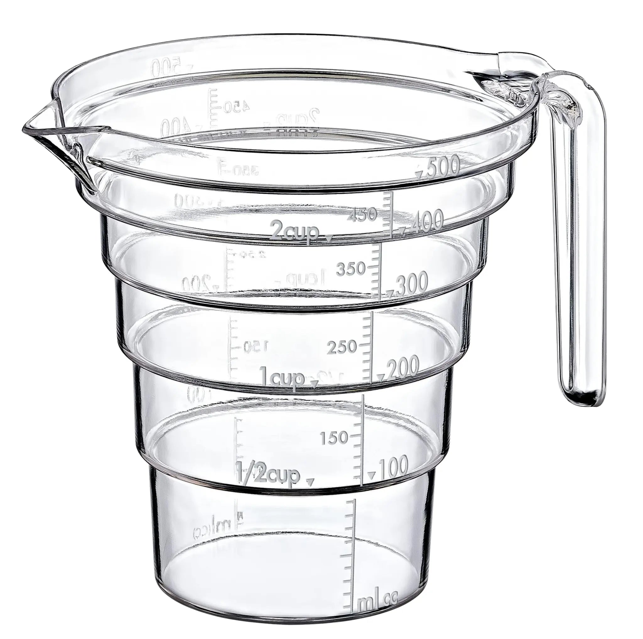 Jarra Medidora de Poliprepileno de 500 ml con Tapa de Cítricos Emhouse EP-635