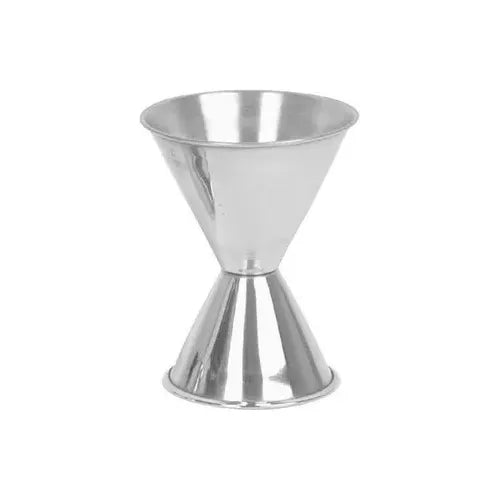 Jigger Medidor para Cantina de 30/60ml 1/2 oz de Acero Inoxidable Buffetware DS2026