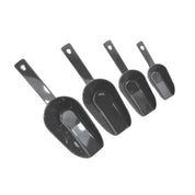 Juego de 4 Cucharas Medidoras de Plástico de Varios Colores Tab and Kit