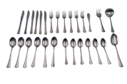 Juego de Cubiertos de Acero Inoxidable de 28 Piezas para 6 Personas Moven