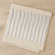Juego de Cuchillos Económicos de 12 piezas de Acero Inoxidable Malva II B400KPSA Moven