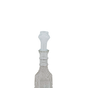 Licorera de Vidrio Tipo Cristal Cortado de 1 litro para Whisky Diamante Vittori
