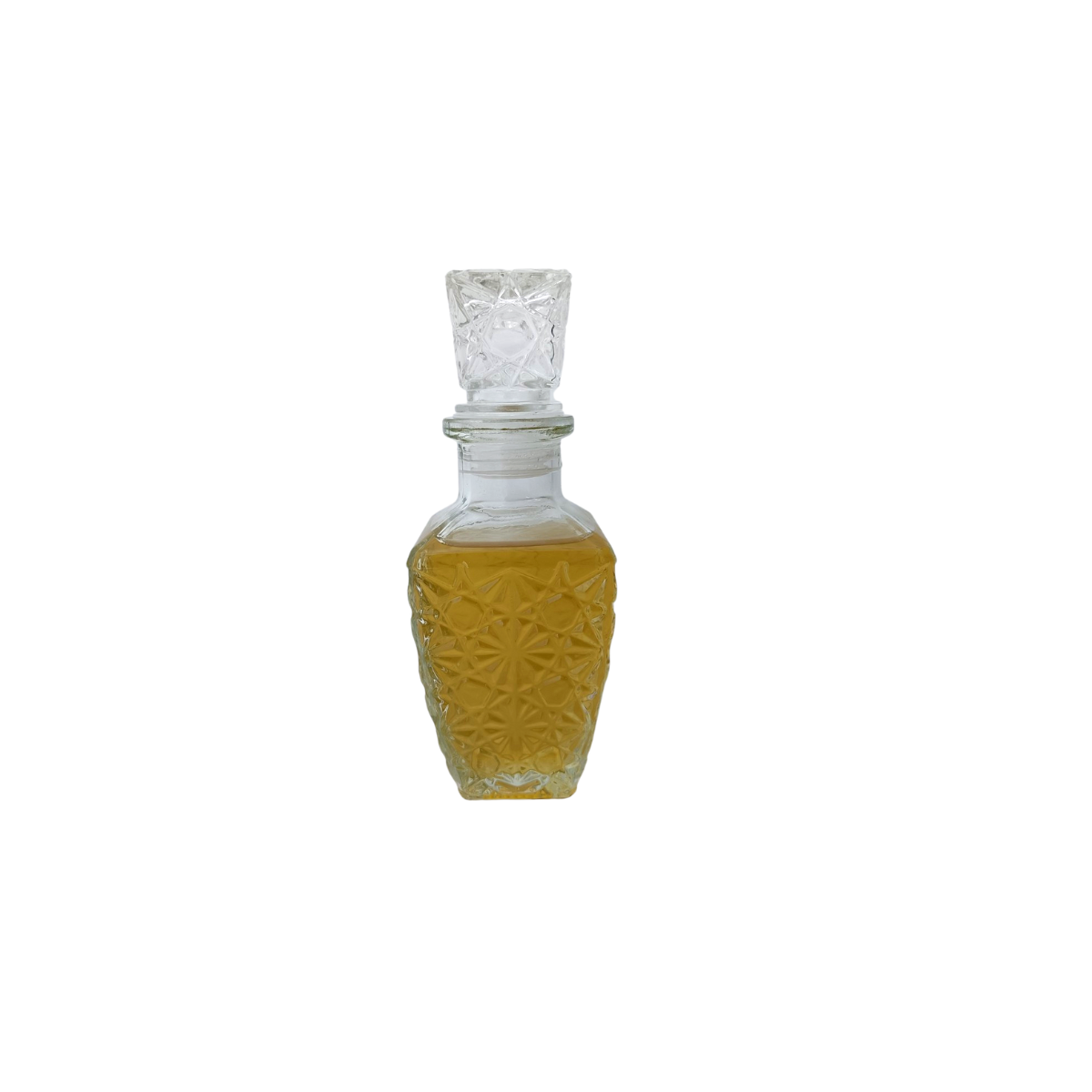 Licorera de Vidrio Tipo Cristal Cortado 250 ml para Whisky Diamante Vittori