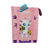 Lonchera Térmica con Cierre de 35x25 cm Digimon Gatomon Anime Licencia BAG-DMON-04