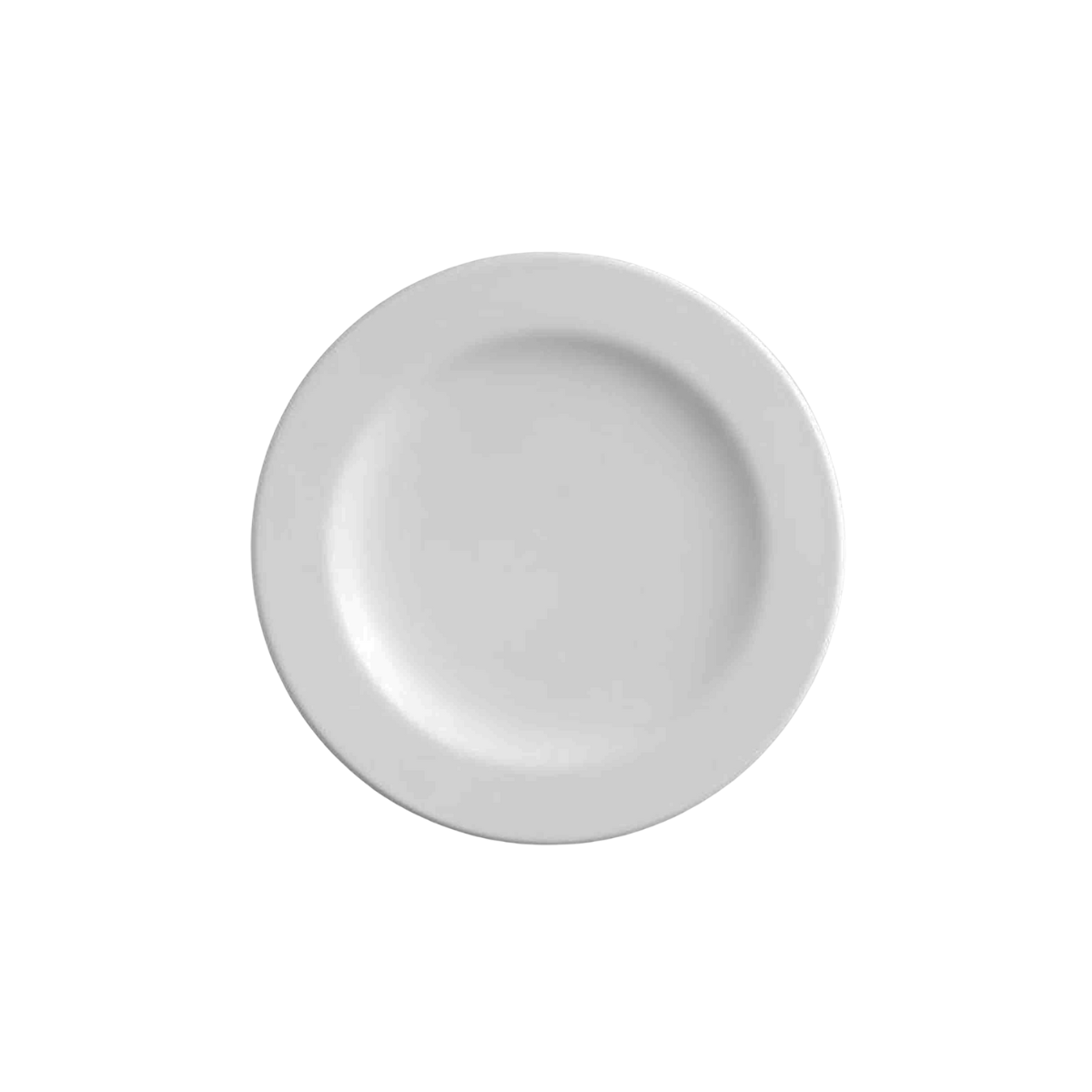 Plato Trinche Redondo de 26 cm de Loza tipo Cerámica Elegante Clásico Glacial 310101 Santa Anita