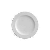 Plato Trinche Redondo de 26 cm de Loza tipo Cerámica Elegante Clásico Glacial 310101 Santa Anita