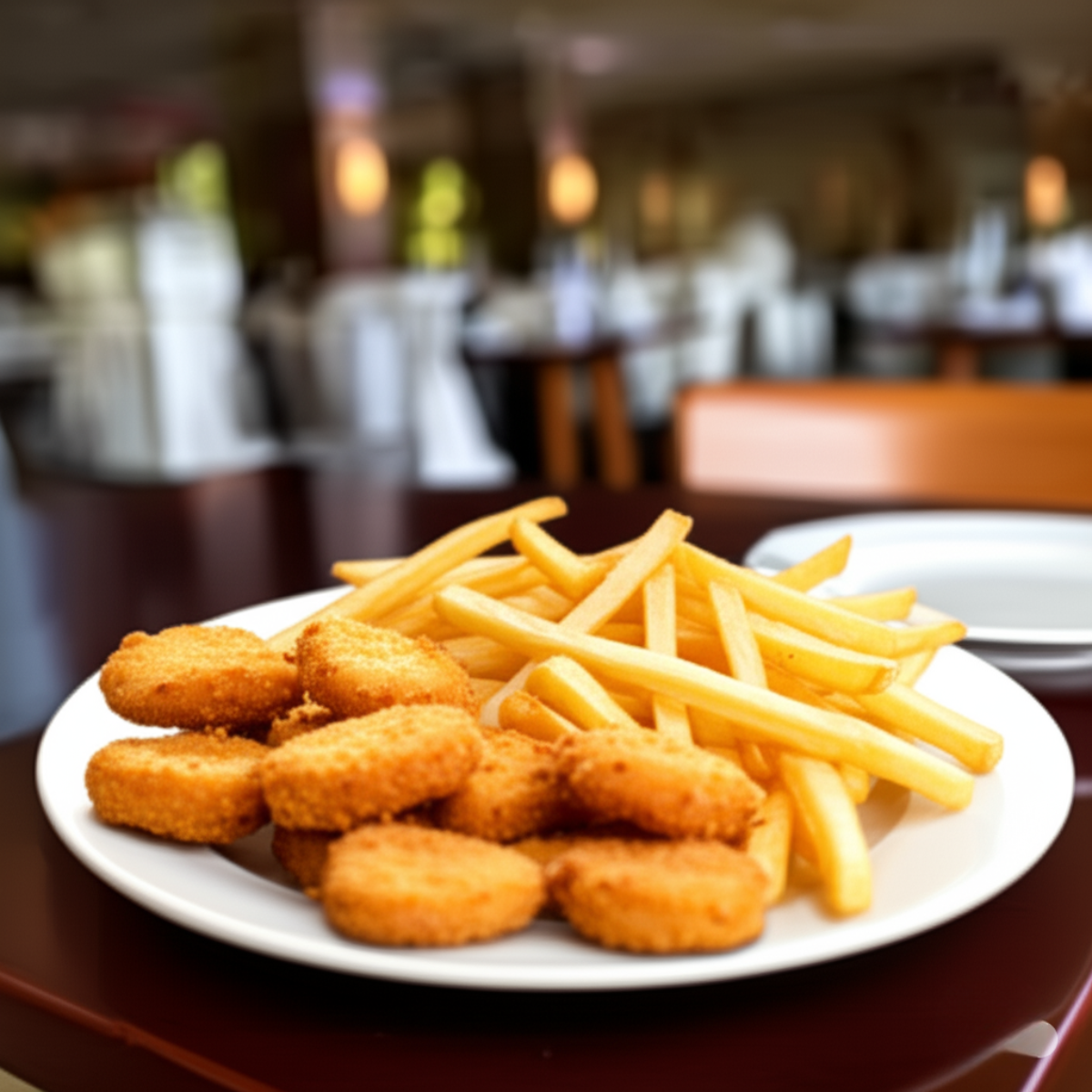 Plato trinche de 23 cm de Loza tipo Cerámica Elegante Clásico Blanco Glacial 310027 Santa Anita