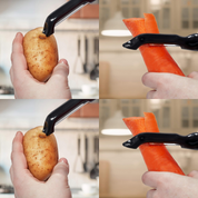 Pelador de frutas y verduras horizontal Farberware Euro Peeler