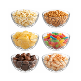 Tazón Bowl Botanero Balón Futbol Mundial 750 ml de vidrio