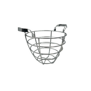 Frutero alto de acero cromado con asas moderno 23.5 x 18.5 cm TS-140 Reimart
