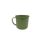 Pocillo Hervidor De Peltre Recto 14 Cm 1.9 Litros Verde Jaspeado Prodesa 14 VJ