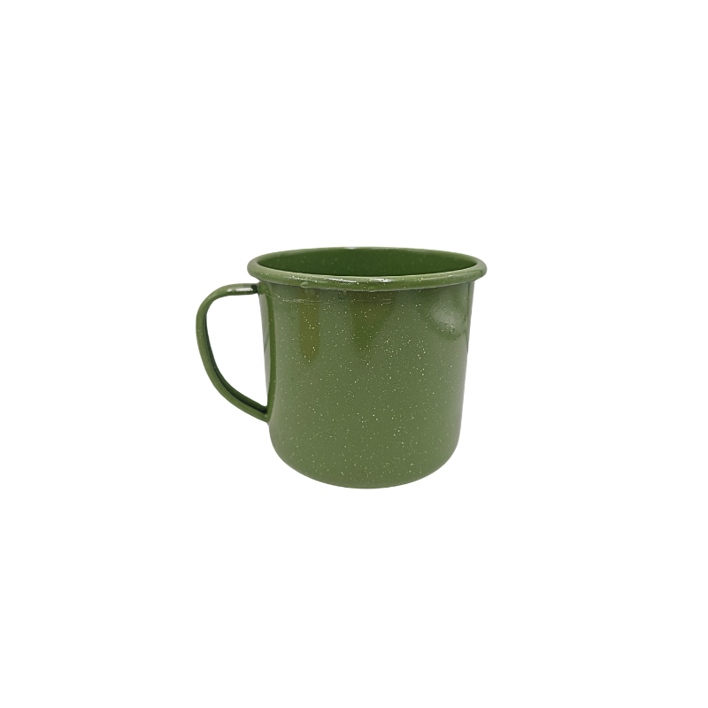 Pocillo Hervidor De Peltre Recto 14 Cm 1.9 Litros Verde Jaspeado Prodesa 14 VJ