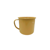 Pocillo Hervidor De Peltre Recto 14 Cm 1.9 Litros Mostaza Prodesa V14 14MO