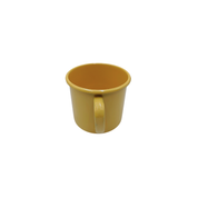 Pocillo Hervidor De Peltre Recto 14 Cm 1.9 Litros Mostaza Prodesa V14 14MO
