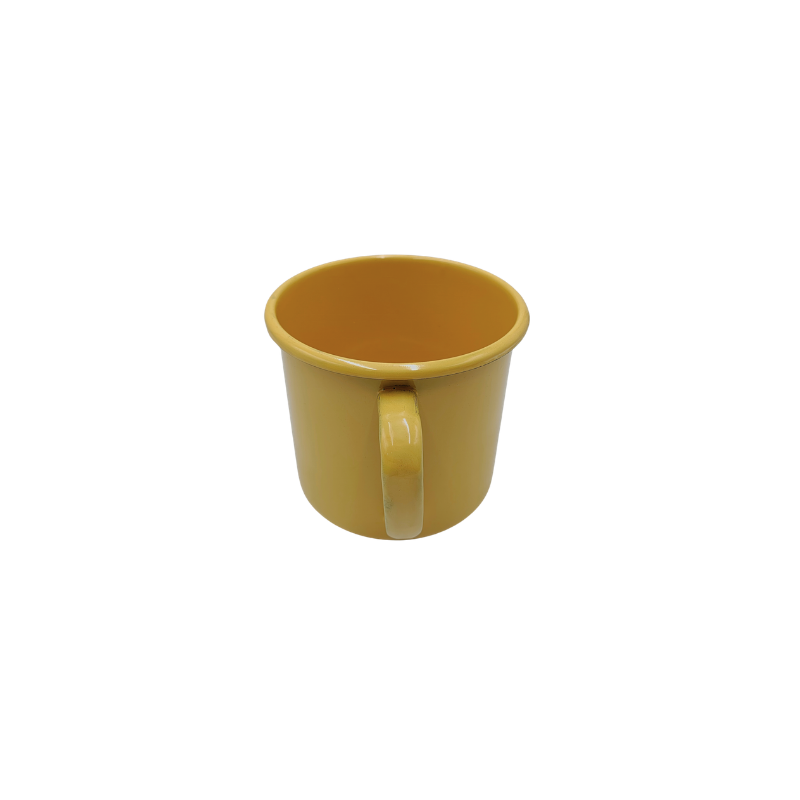 Pocillo Hervidor De Peltre Recto 14 Cm 1.9 Litros Mostaza Prodesa V14 14MO