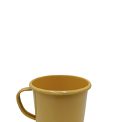 Pocillo Hervidor De Peltre Recto 14 Cm 1.9 Litros Mostaza Prodesa V14 14MO