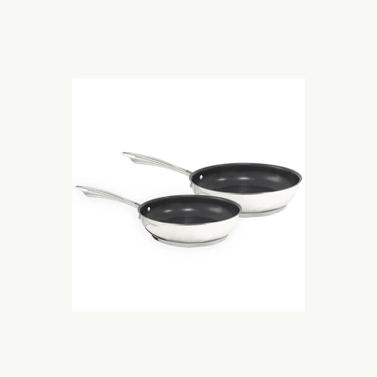 Juego Set de Sartenes de acero con antiadherente 2 pzas Cuisinart 8922-810NSES