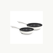 Juego Set de Sartenes de acero con antiadherente 2 pzas Cuisinart 8922-810NSES