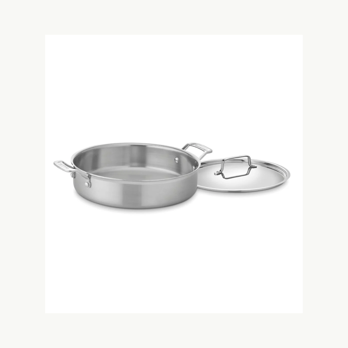 Cacerola arrocera con tapa 5 lts acero inoxidable Multiclad Pro Cuisinart MCP55-30NES