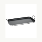 Comaleta plancha acero inox quemador doble antiadherente Cuisinart MCP45-25NSES