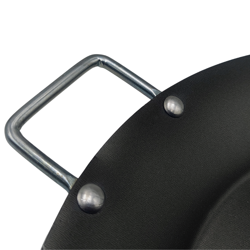 Paellera sartén 38 cm de Aluminio Antiadherente con Asas Metálicas APMXP38A0