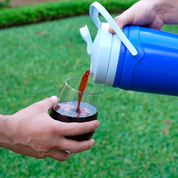 Termo 1.5 lts antigoteo para bebidas frias o calientes camping AR016920