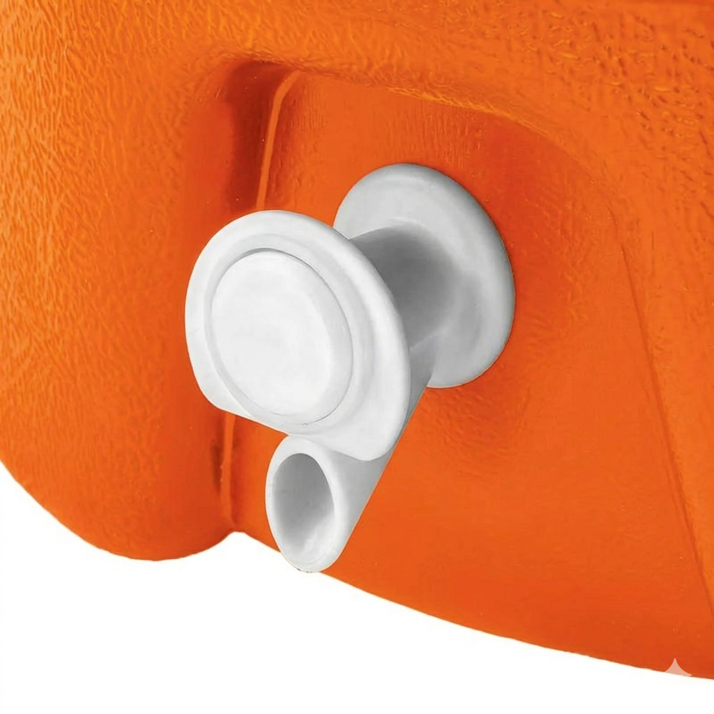 Termo de plástico con tapa y llave dispensadora COOLER 20 litros AR016570