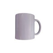 Tarro taza blanca de cerámica clásica lisa 325 ml 89304