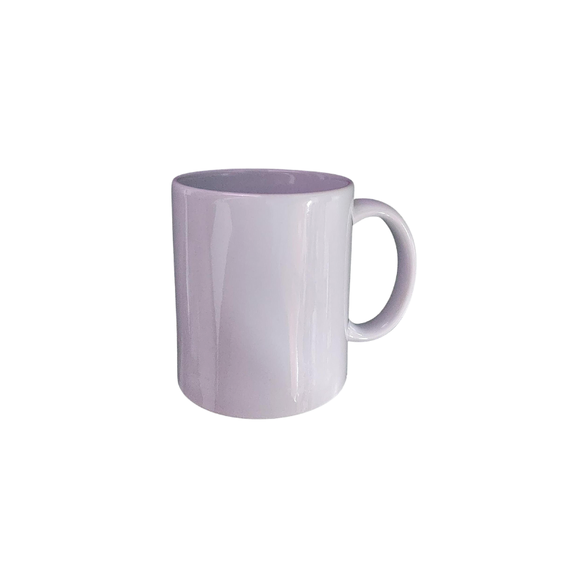 Tarro taza blanca de cerámica clásica lisa 325 ml 89304
