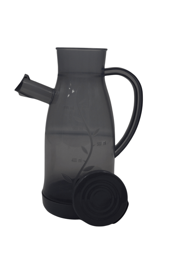 Aceitera Vinagrera con Boquilla y Tapa Práctica 700 ml de Plástico Smookey Anforama